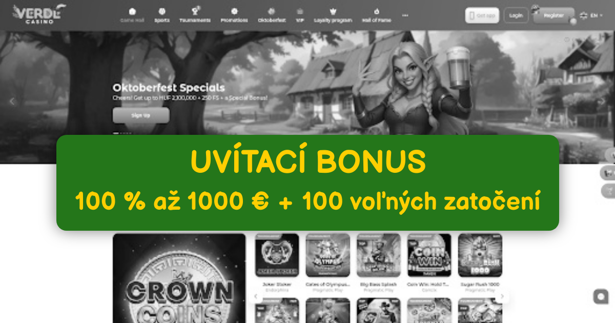 Verde Casino App - Rýchle Výplaty na Slovensku